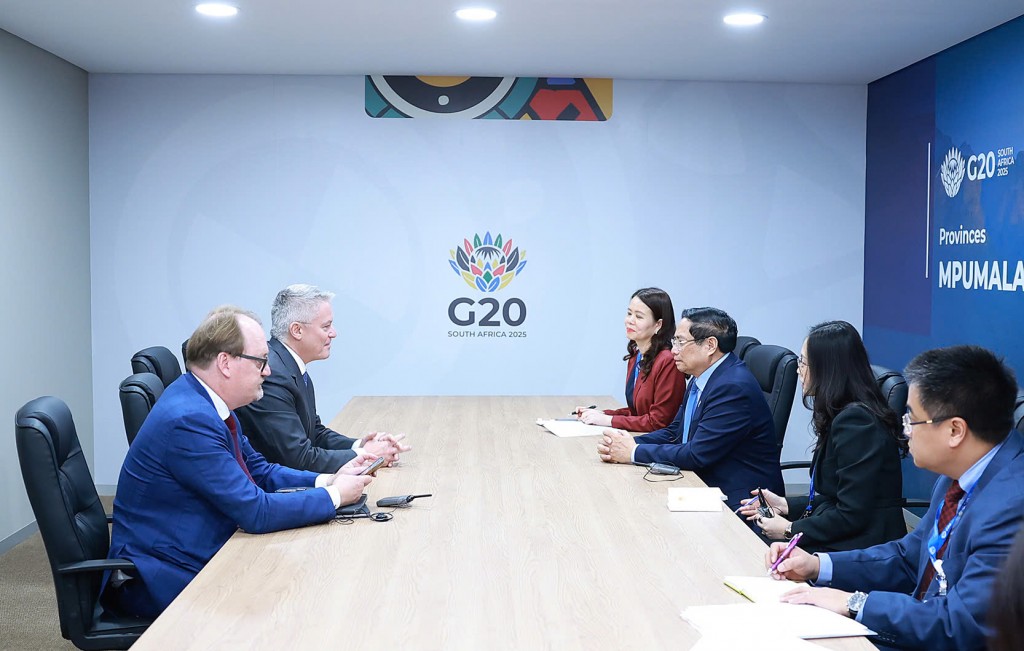 Tổng Thư ký OECD khẳng định Việt Nam là nền kinh tế phát triển năng động, ngày càng có vai trò quan trọng trong khu vực Đông Nam Á - cực tăng trưởng của kinh tế toàn cầu; OECD mong muốn tăng cường quan hệ hợp tác với Việt Nam - Ảnh: VGP/Nhật Bắc