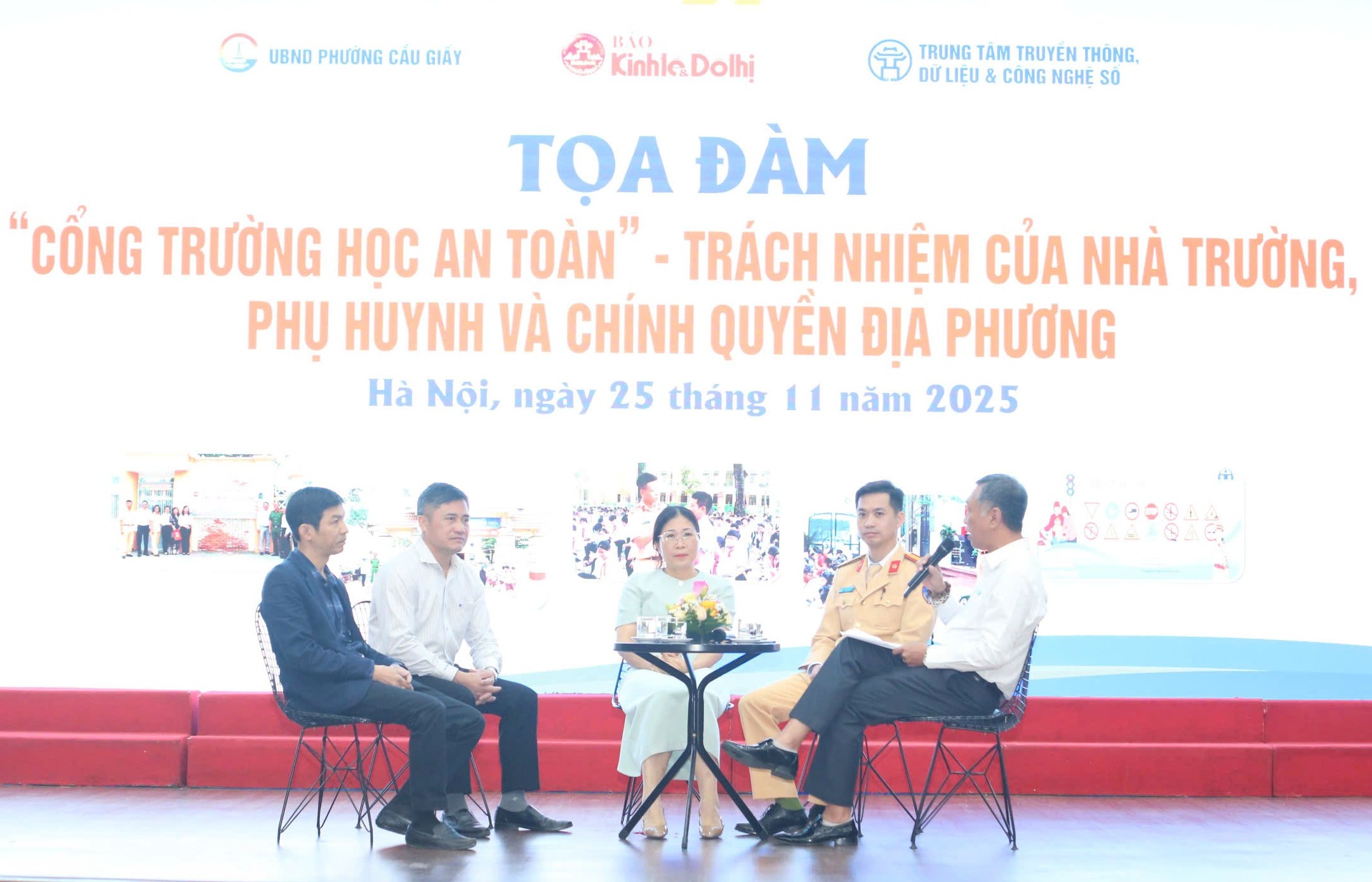 Cổng trường học an toàn - chỉ báo quan trọng của văn hóa giao thông