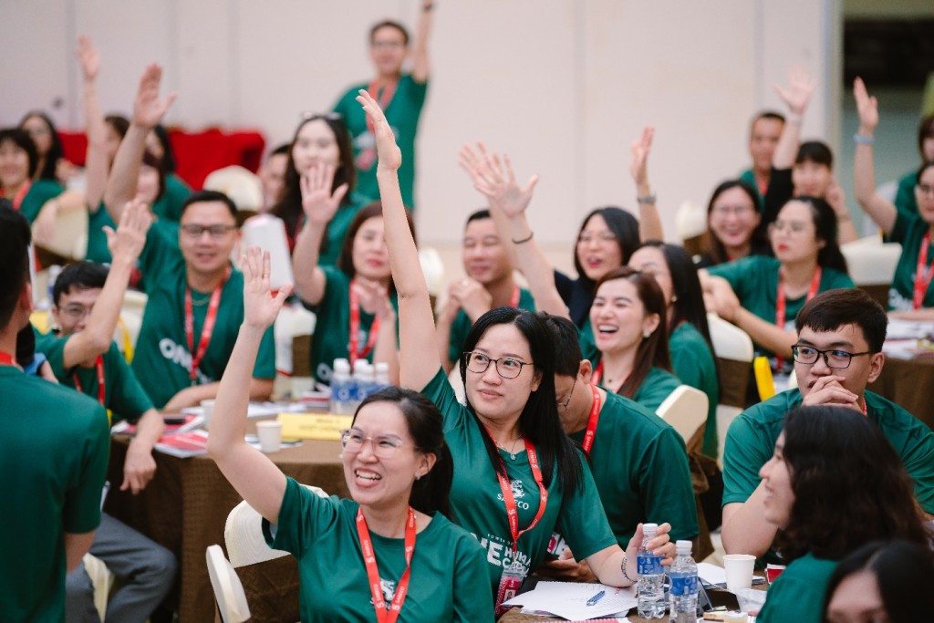 SABECO tổ chức các hoạt động đào tạo nội bộ nhằm tạo cơ hội cho nhân viên học hỏi và phát triển kỹ năng