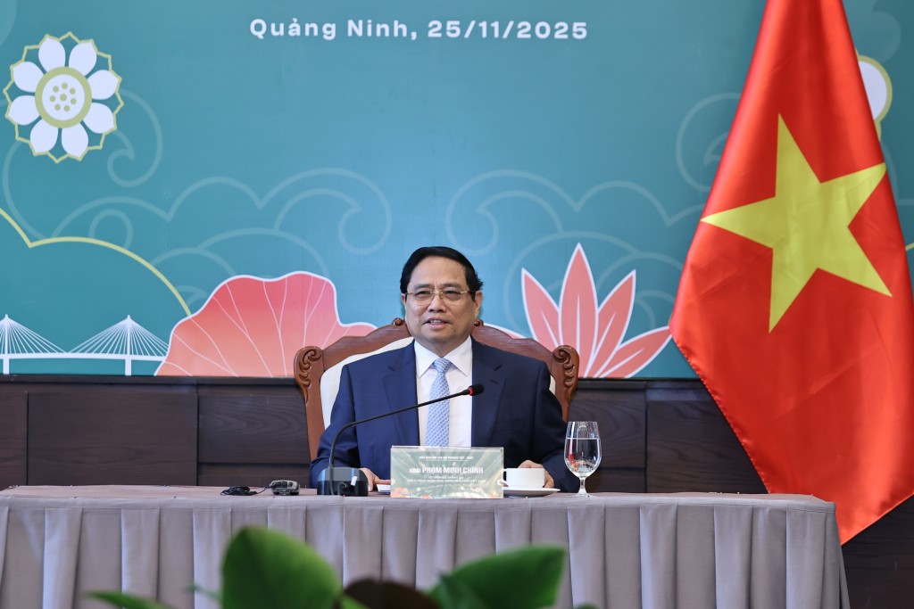 Thủ tướng đề nghị các địa phương của Nhật Bản tiếp tục thúc đẩy hợp tác song phương đi vào chiều sâu, hiệu quả - Ảnh: VGP/Nhật Bắc