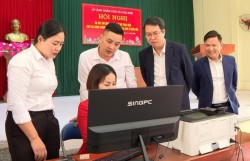 Hoài Đức ra mắt 5 Điểm hỗ trợ thủ tục hành chính trực tuyến