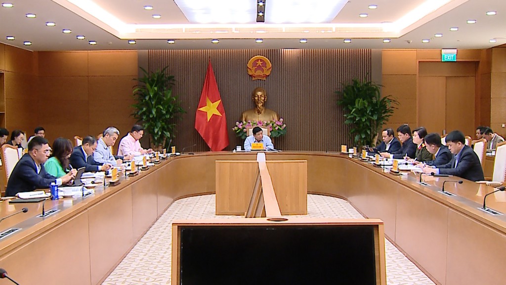 Phó Thủ tướng đề nghị Bộ KH&CN tiếp tục chú trọng xây dựng các giải pháp phát triển và ứng dụng UAV cụ thể, nội dung rõ ràng, có trọng tâm, trọng điểm, đột phá và có tính ứng dụng cao trong nhiều lĩnh vực - Ảnh: VGP/Thu Sa