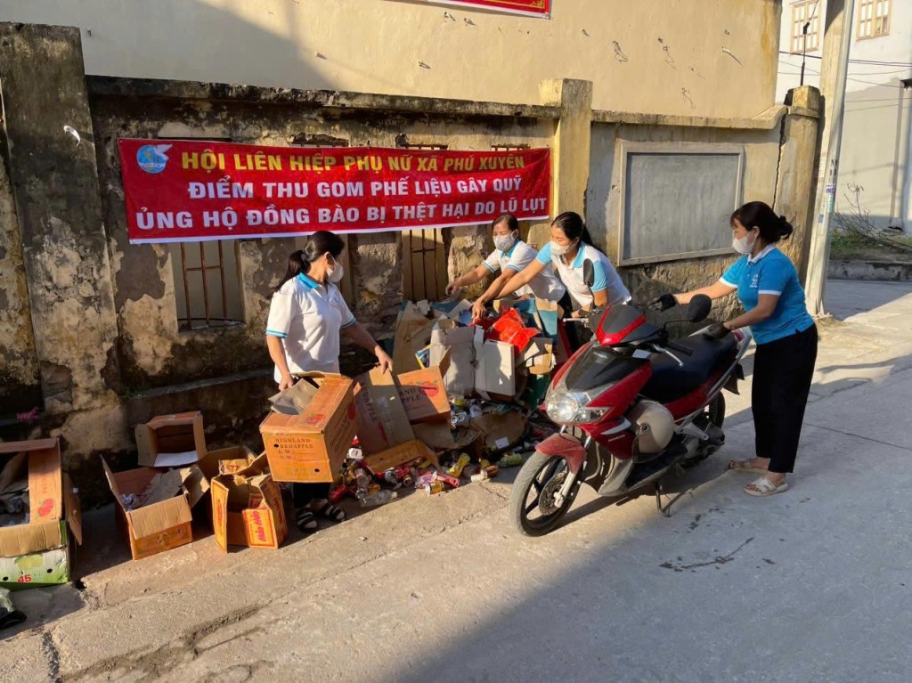 Tấm lòng của người dân Phú Xuyên với miền Trung ruột thịt