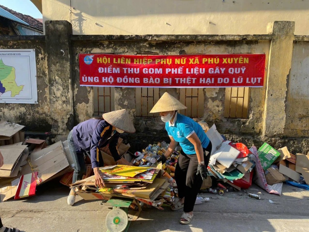 Tấm lòng của người dân Phú Xuyên với miền Trung ruột thịt