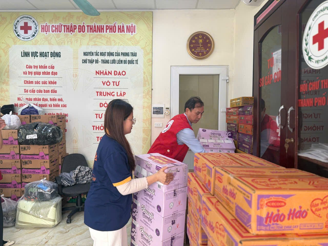 Nghĩa tình Hà Nội gửi miền Trung và Tây Nguyên