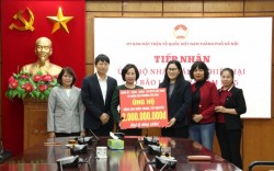 Hà Nội tiếp nhận hơn 22 tỷ đồng ủng hộ đồng bào vùng lũ