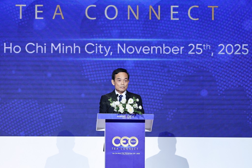 Bí thư Thành ủy TPHCM Trần Lưu Quang phát biểu tại chương trình - Ảnh: VGP/Nhật Bắc