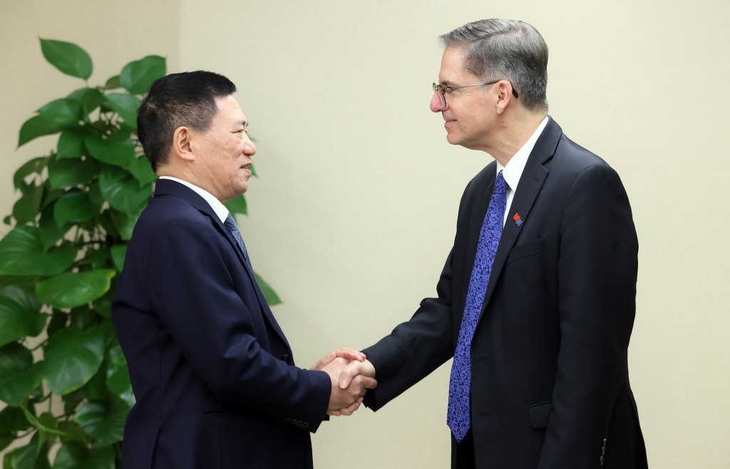 Phó Thủ tướng Hồ Đức Phớc tiếp Phó Chủ tịch Ngân hàng Thế giới (WB)