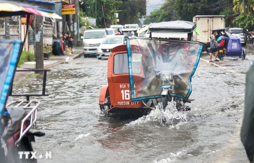 Áp thấp nhiệt đới đã mạnh lên thành bão trên vùng biển Philippines