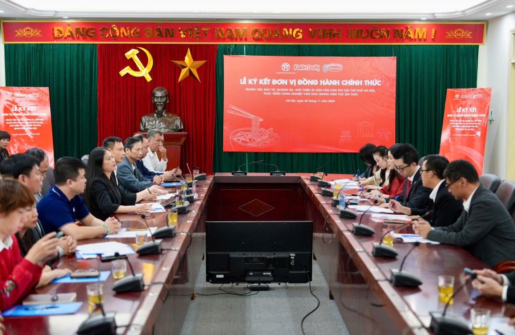 Quang cảnh Lễ ký kết 