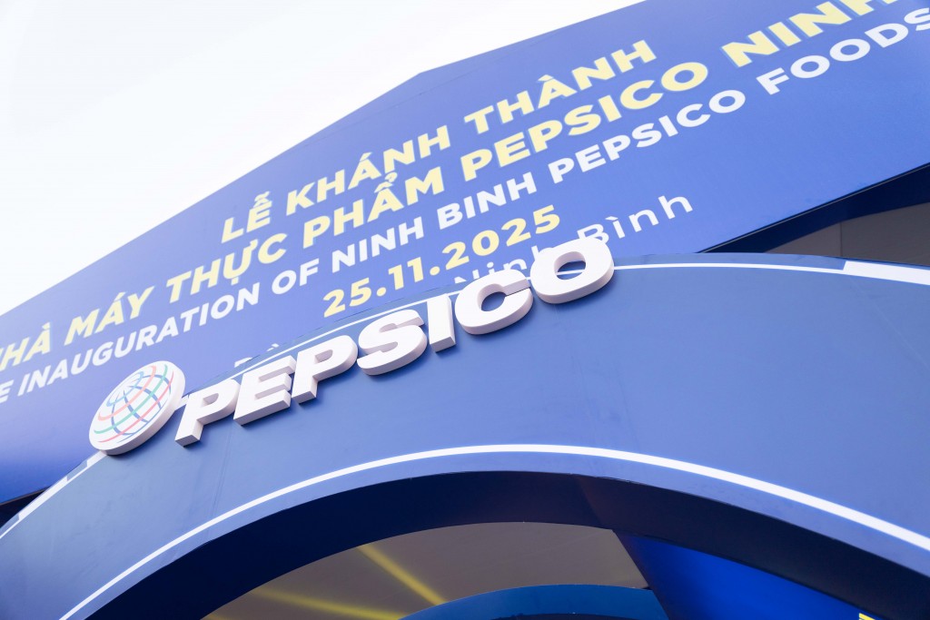 Khánh thành Nhà máy thực phẩm PepsiCo đầu tiên tại miền Bắc