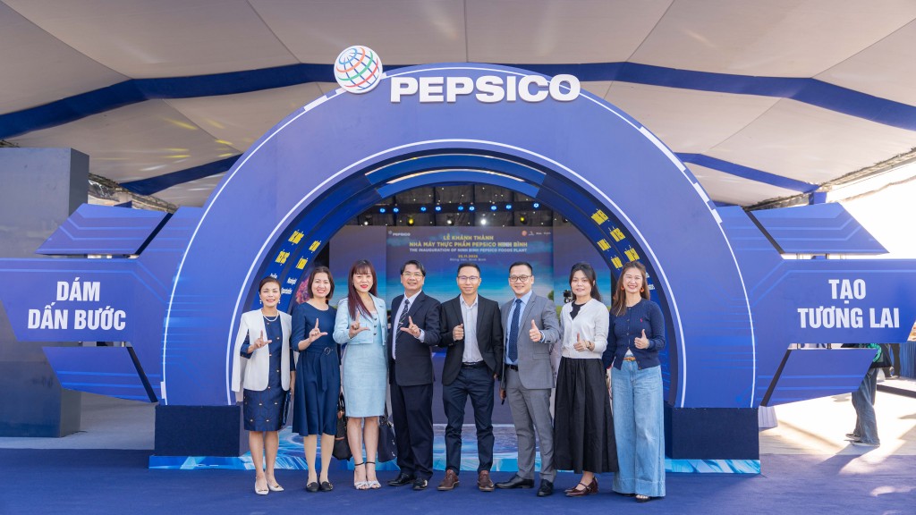 Khánh thành Nhà máy thực phẩm PepsiCo đầu tiên tại miền Bắc