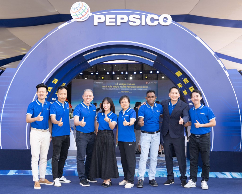 Khánh thành Nhà máy thực phẩm PepsiCo đầu tiên tại miền Bắc