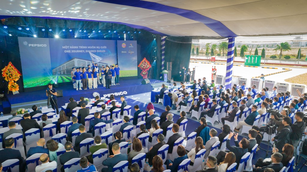 Khánh thành Nhà máy thực phẩm PepsiCo đầu tiên tại miền Bắc