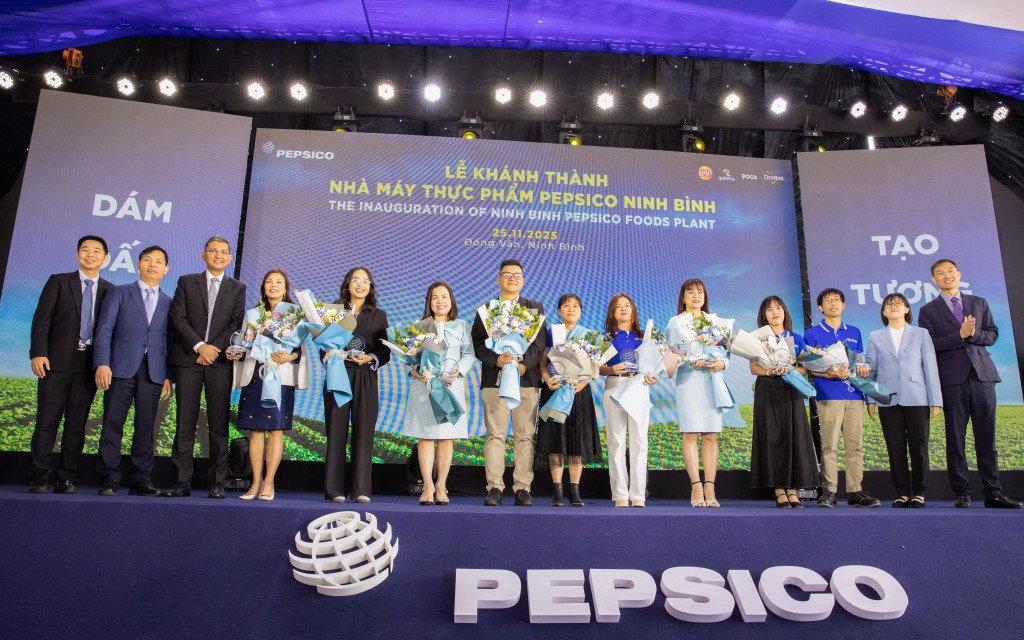 Khánh thành Nhà máy thực phẩm PepsiCo đầu tiên tại miền Bắc