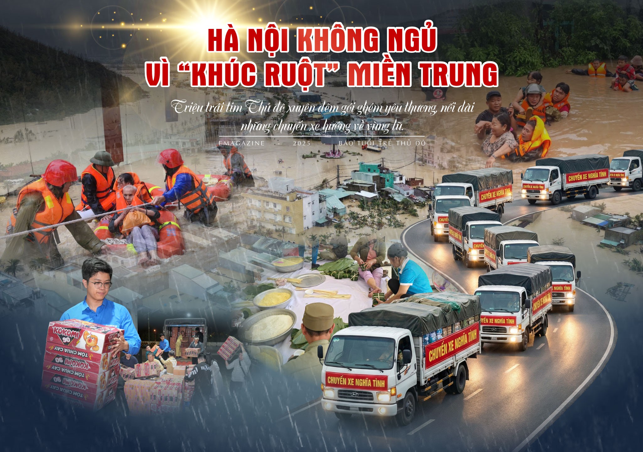 Hà Nội không ngủ vì khúc ruột miền Trung