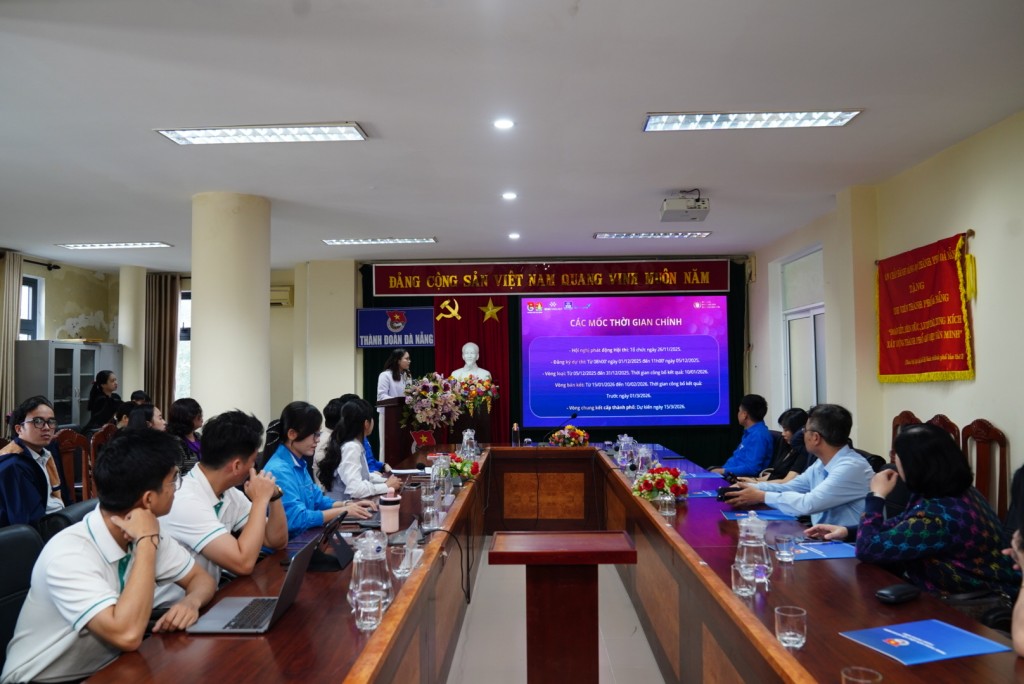 phát động Hội thi “Olympic tiếng Anh thành phố Đà Nẵng – Danang WISE English Olympic” năm học 2025 – 2026 (Ảnh Đ.Minh)