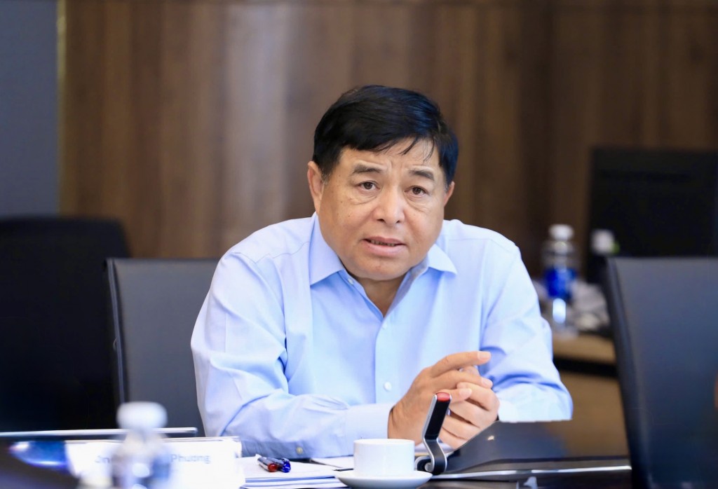 Phó Thủ tướng Nguyễn Chí Dũng khẳng định, Mạng lưới Đổi mới sáng tạo Việt Nam, với hơn 2.000 chuyên gia trên toàn thế giới, chính là nơi hội tụ tri thức Việt Nam toàn cầu, là nguồn lực đặc biệt quan trọng giúp Chính phủ hiện thực hóa chiến lược phát triển các ngành công nghệ tiên phong - Ảnh: VGP/Minh Ngọc