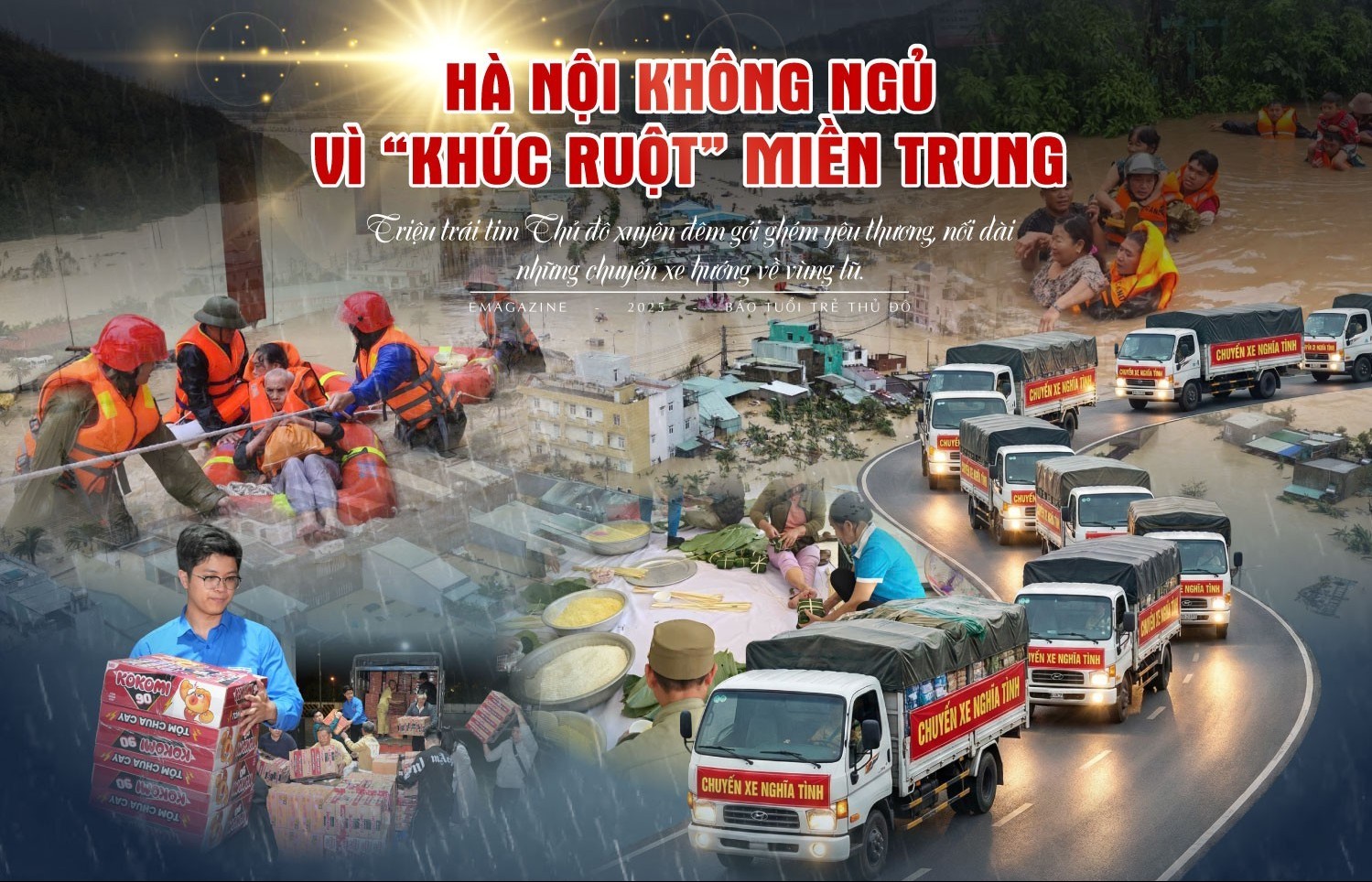 Hà Nội không ngủ vì "khúc ruột" miền Trung