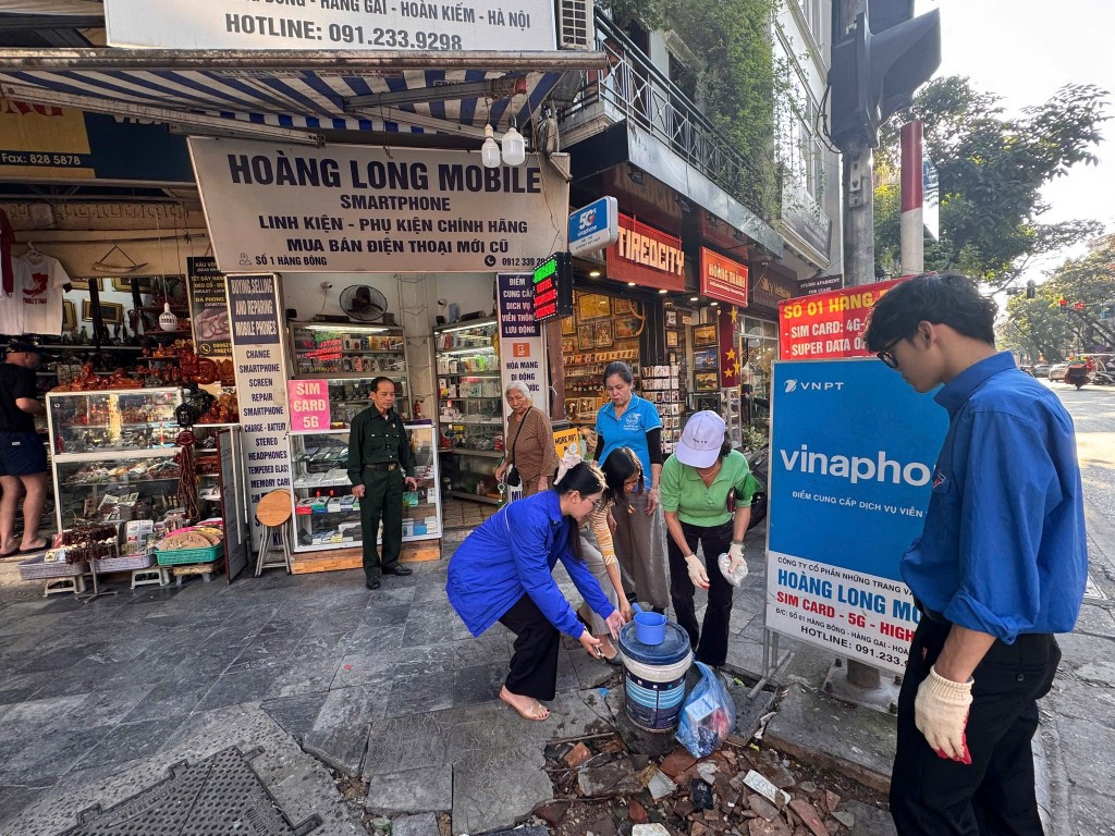 Tuổi trẻ Hoàn Kiếm lan toả nếp sống sáng - xanh - sạch - đẹp