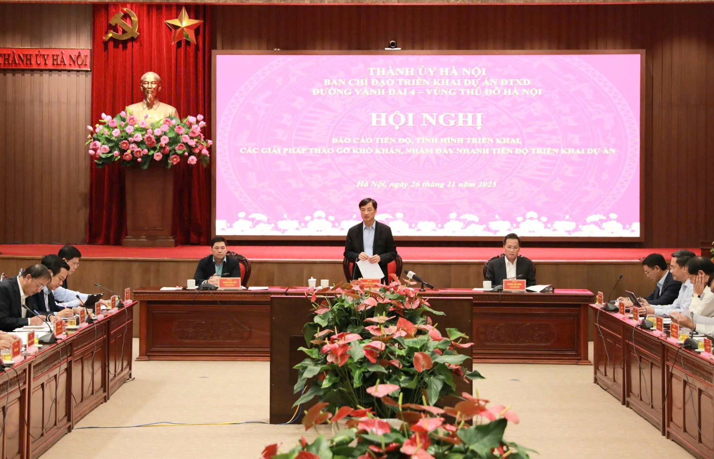 Hà Nội đẩy nhanh tiến độ dự án đường Vành đai 4