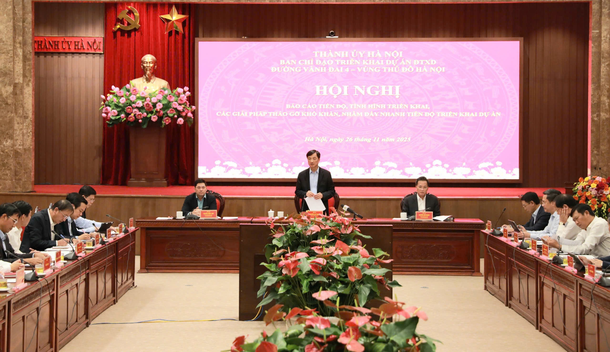 Hà Nội đẩy nhanh tiến độ dự án đường Vành đai 4