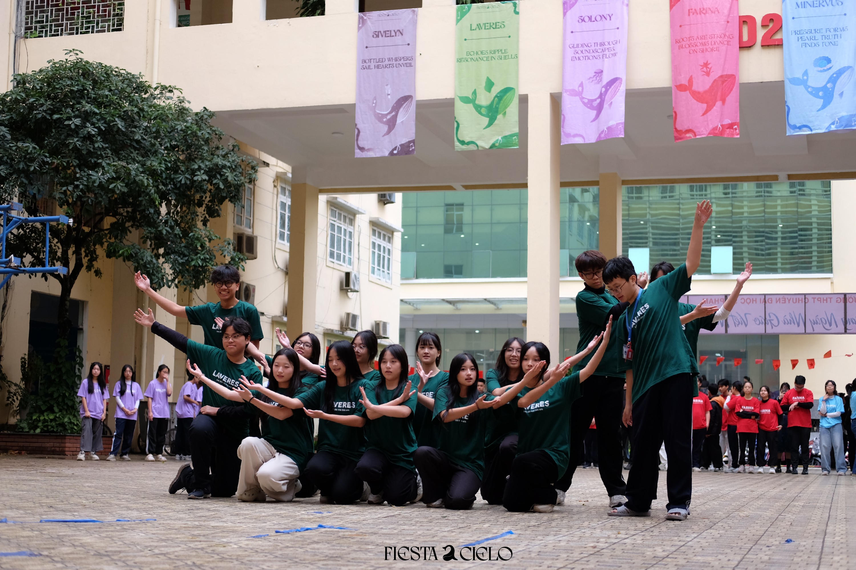 Sôi động ngày hội Flashmob Day của học sinh THPT Chuyên Sư phạm Sôi động ngày hội Flashmob Day của học sinh THPT Chuyên Sư phạm