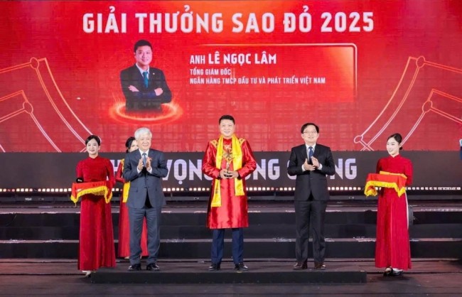 Doanh nhân Sao Đỏ 2025 Lê Ngọc Lâm: Niềm tự hào của “người BIDV”