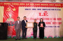 Truy tặng Danh hiệu “Bà mẹ Việt Nam anh hùng” mẹ Dư Thị Quý