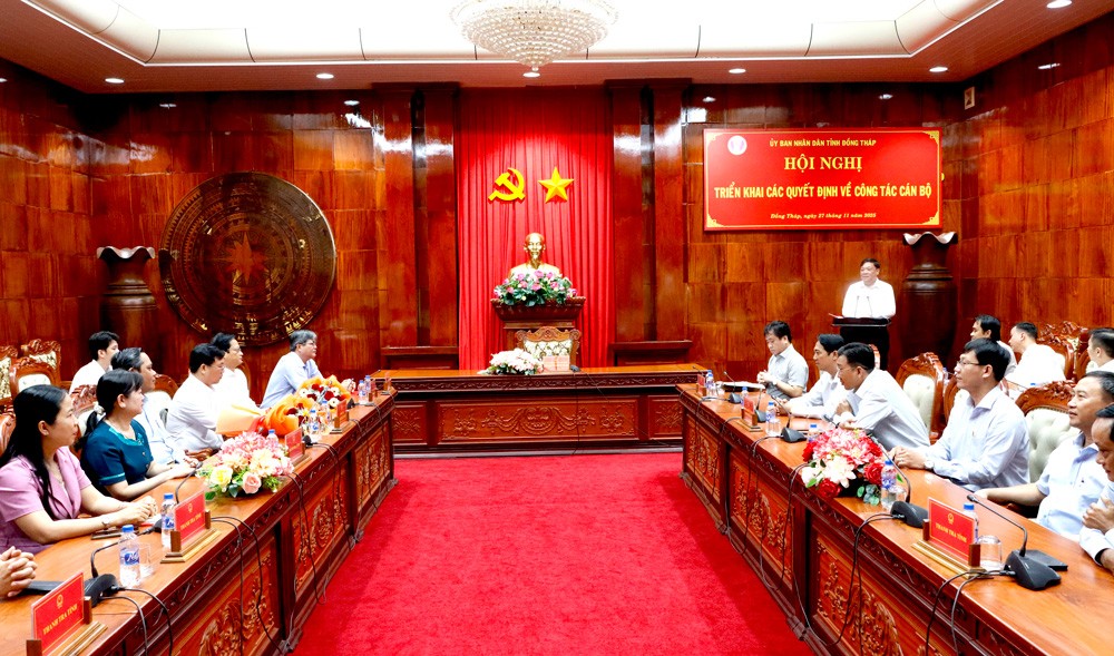 Đồng chí Trần Ngô Minh Tuấn làm Chánh Thanh tra tỉnh Đồng Tháp