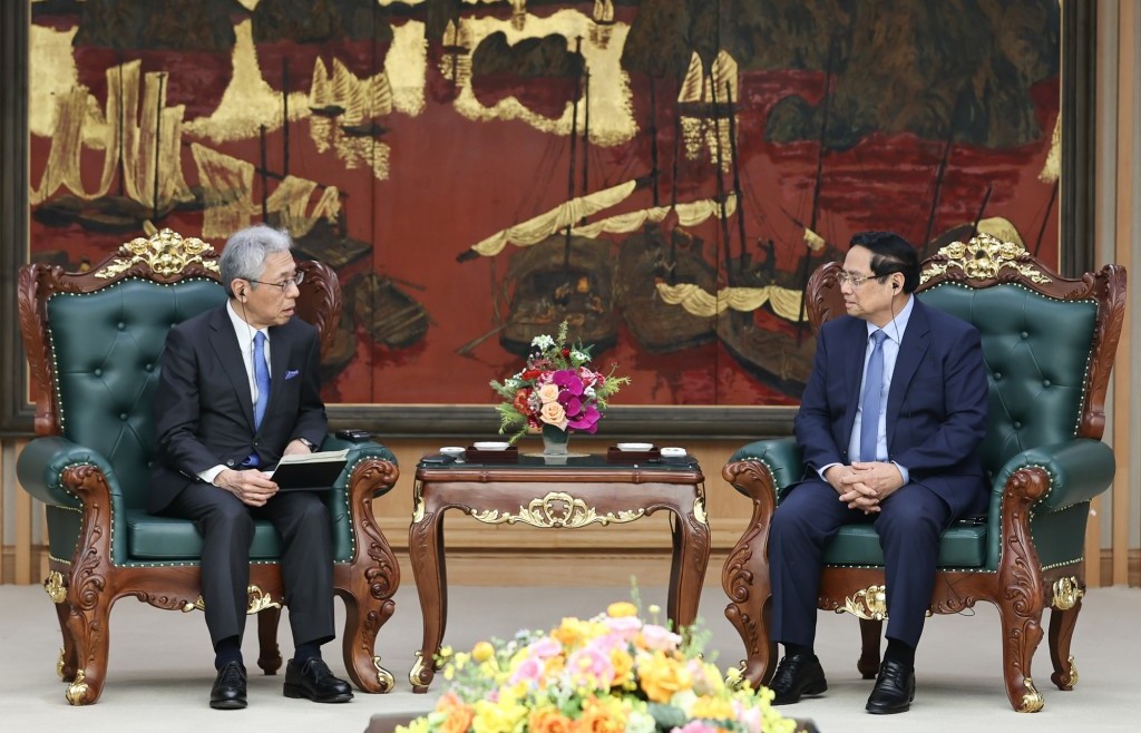 Thủ tướng tiếp lãnh đạo tập đoàn Nhật Bản tham gia dự án điện khí 12 tỷ USD