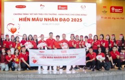 Dai-ichi Life Việt Nam tiếp tục triển khai chương trình hiến máu nhân đạo 2025 tại Hà Nội