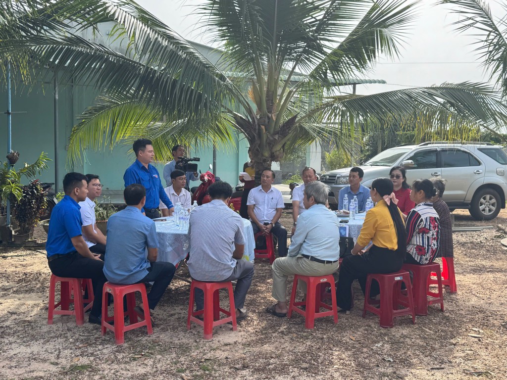 Chính quyền xã Dầu Tiếng chung tay xây dựng Nhà Nhân ái