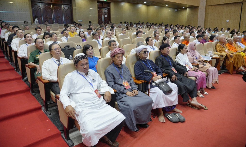 Đại biểu dự đại hội (ảnh: Tây Hồ)