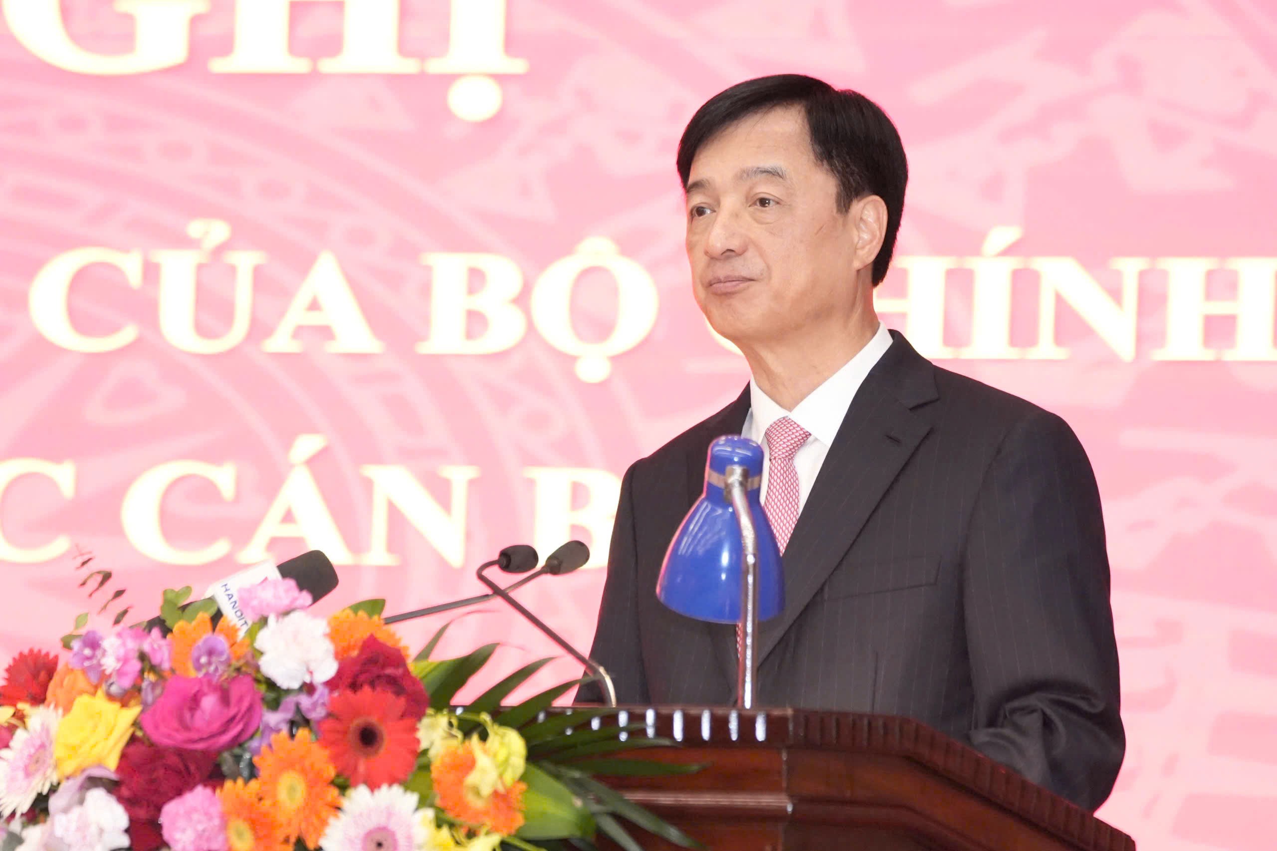 Bí thư Thành ủy Hà Nội Nguyễn Duy Ngọc phát biểu chỉ đạo tại hội nghị