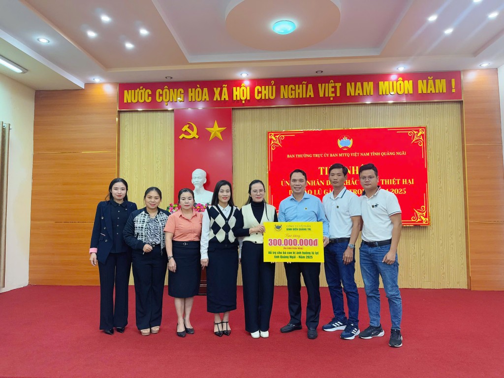 Từ gói sinh kế tại Thanh Hoá đến hỗ trợ bà con vùng lũ