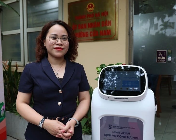 Bà Trịnh Ngọc Trâm, Phó Chủ tịch UBND phường Cửa Nam