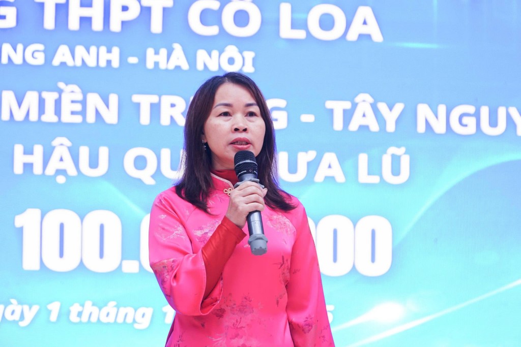Cô Nguyễn Thị Định chia sẻ: Ban Giám hiệu xác định đây còn là hoạt động giáo dục nhân cách bền vững cho thế hệ trẻ Cô Nguyễn Thị Định chia sẻ: Ban Giám hiệu xác định đây còn là hoạt động giáo dục nhân cách bền vững cho thế hệ trẻ