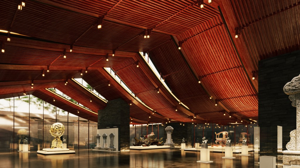 Không gian trưng bày trong 