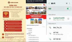 Phường Cửa Nam lắp hệ thống Wifi miễn phí phục vụ người dân