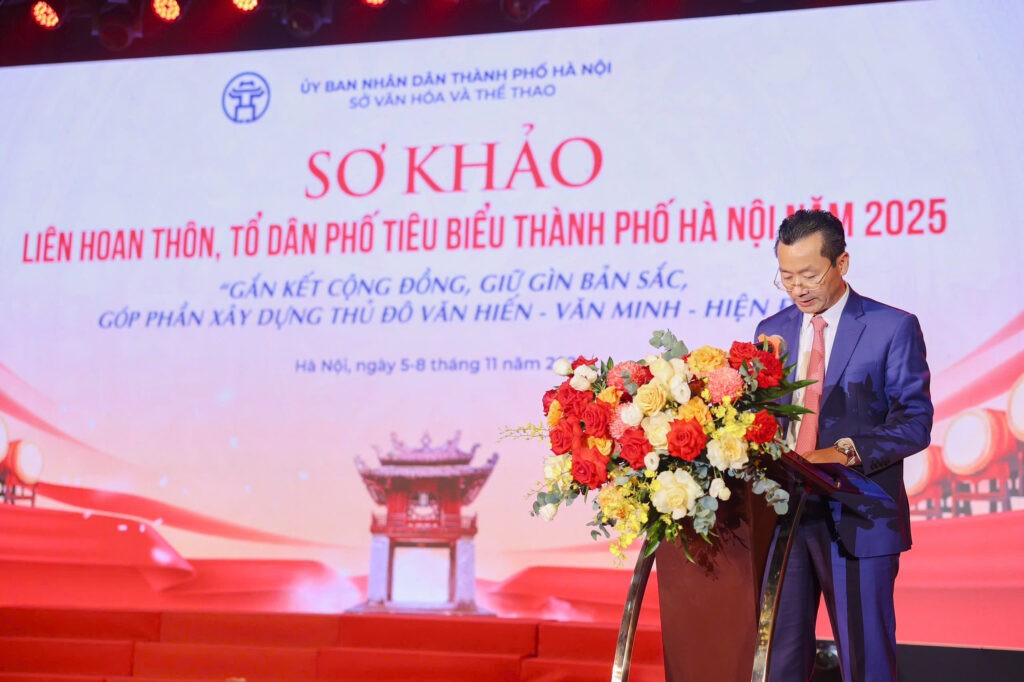 hạm Xuân Tài là Phó Giám đốc Sở Văn hóa và Thể thao Hà Nội