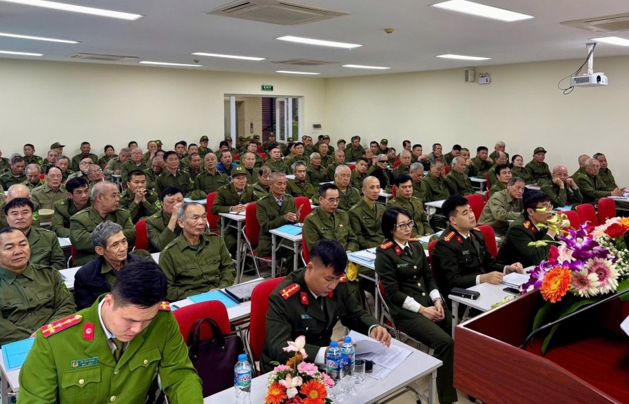 Đẩy mạnh tập huấn cho lực lượng bảo vệ an ninh cơ sở