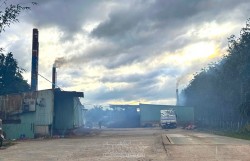 Quảng Ngãi: Xử phạt cơ sở sấy cà phê nằm sát khu dân cư