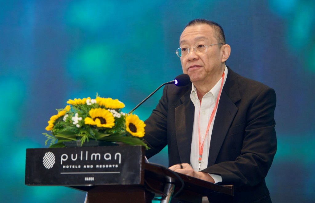 Ông Larry Lee – Đại diện cho SABECO, đóng góp tham luận tại Hội thảo