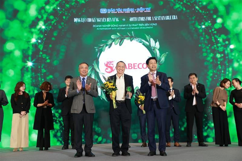 SABECO được vinh danh trong Top 50 Doanh nghiệp tiêu biểu vì sự phát triển bền vững năm thứ 3 liên tiếp
