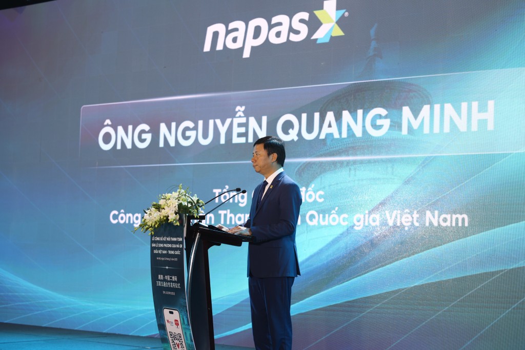 Ông Nguyễn Quang Minh - TGĐ NAPAS