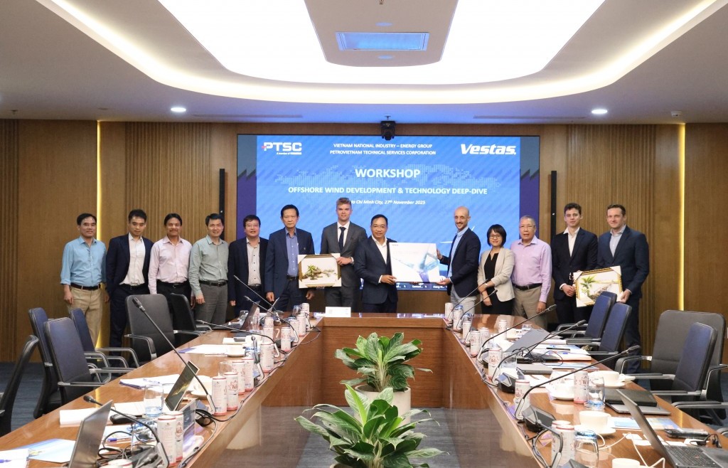 PTSC và Vestas đồng hành phát triển điện gió ngoài khơi
