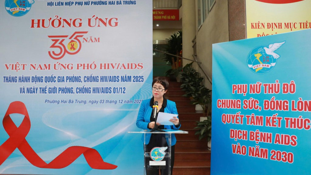 Phát huy vai trò phụ nữ trong mục tiêu chấm dứt dịch bệnh AIDS