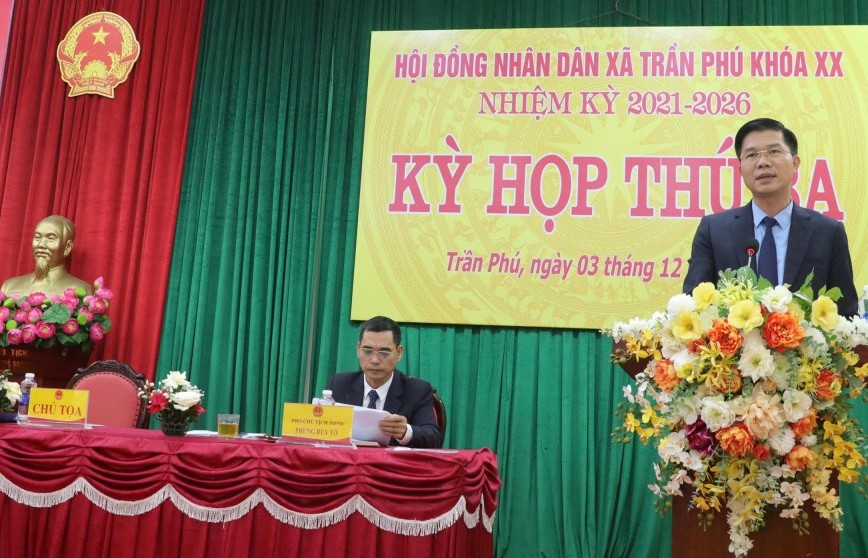 Xã Trần Phú triển khai nhiều quyết sách quan trọng trong năm 2026