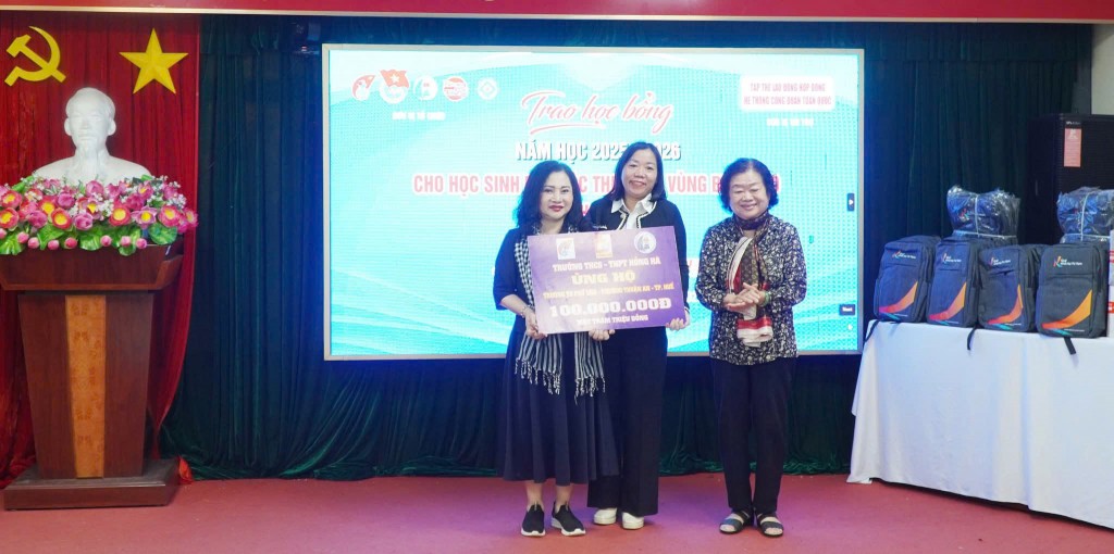 Sự đồng hành của Quỹ và các nhà tài trợ không chỉ giúp giải quyết những khó khăn trước mắt mà còn góp phần nuôi dưỡng ước mơ dài lâu của các em học sinh